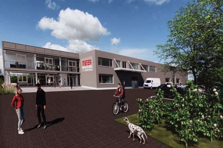 So wird das neue Gebäude der MetraLabs GmbH einmal aussehen.