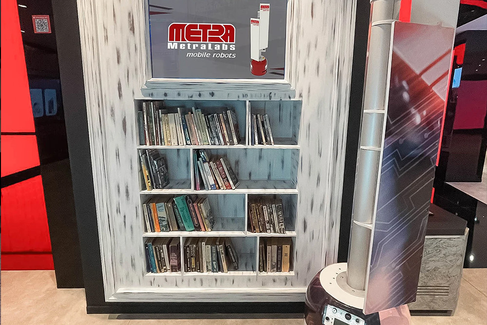 Bestandserfassung in Bibliotheken mit dem Nex.Robot InvenTORY
